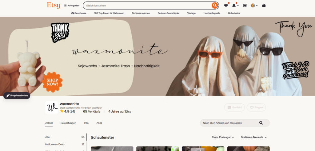 etsy shop testimonial
