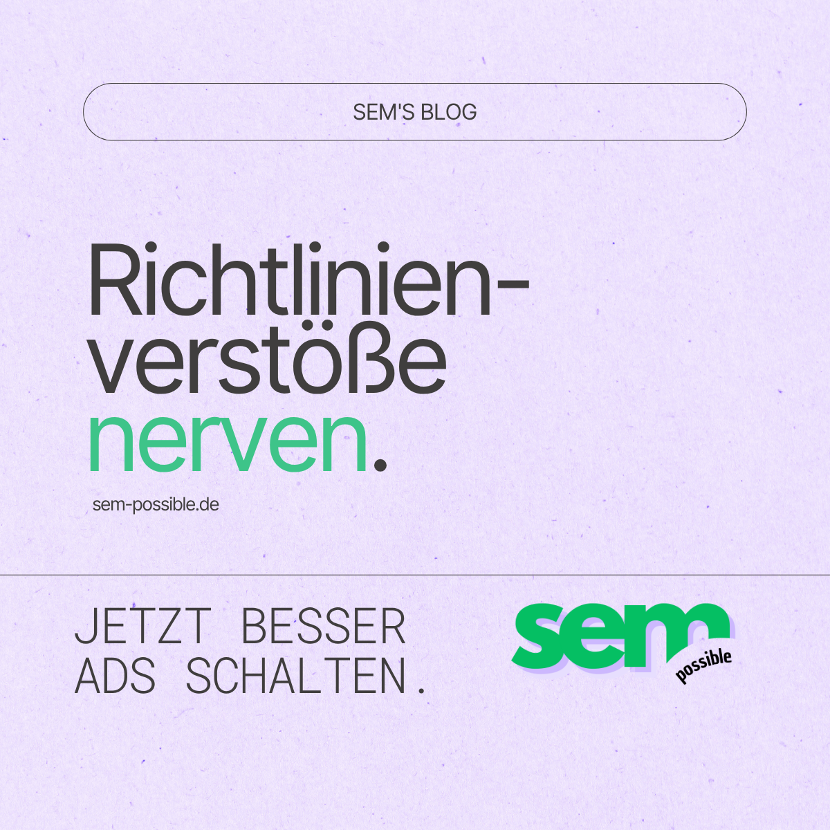 Richlinienverstöße in Google Ads und FB Ads